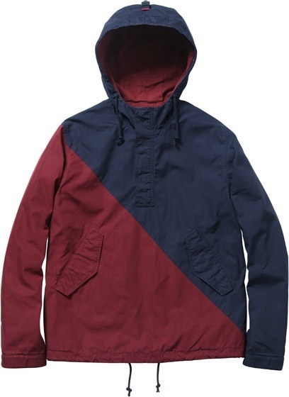 2 Tone Pullover Parka